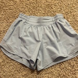 lululemon blue linen hotty hots